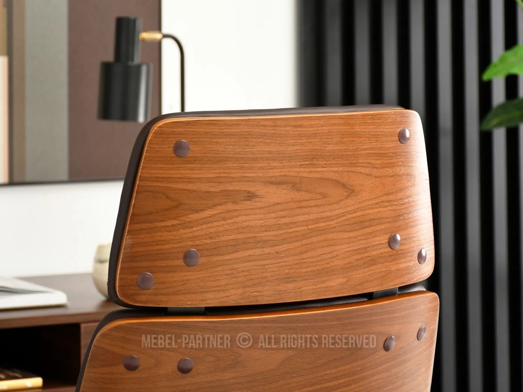 Fotoliu Clementine (nuc + negru). Promo -19%. 1109907