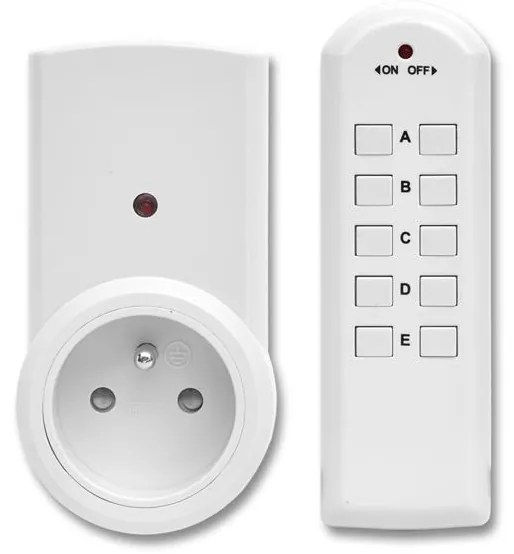 SET 3x priză controlată la distanță Ecolite EZ-7901 + telecomandă