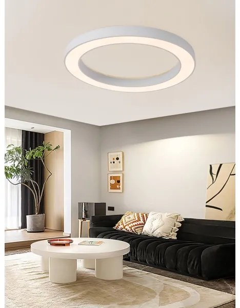 Plafonieră LED dimabilă PASTEL LED/68W/230V 95 cm alb Tuya Immax NEO 07213L + telecomandă
