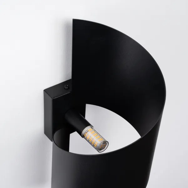 Aplică Sollux SL.1309 TALASSA 1xG9/8W/230V negru