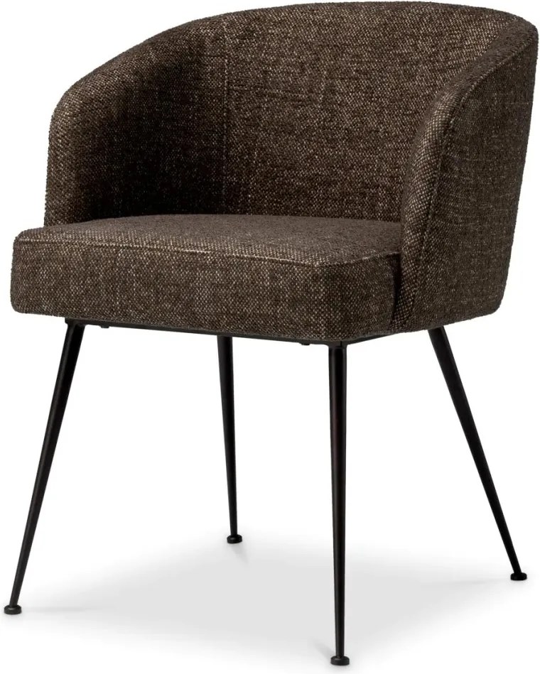 Scaun elegant design LUX Aiden, Renato brown