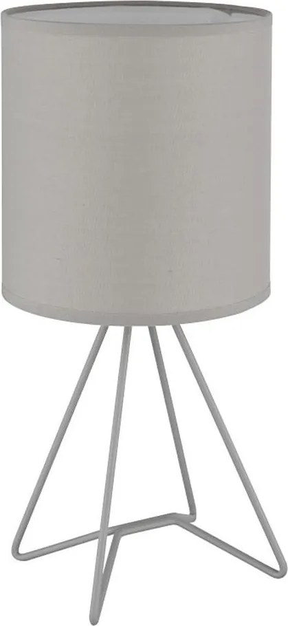 Globo 21734G - Lampă de masă TAMIAN 1xE14/40W/230V gri