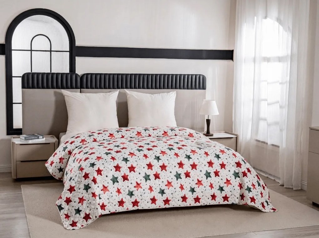 Cuvertura de pat COLORFUL STARS, colorat Dimensiune: 170 x 210 cm