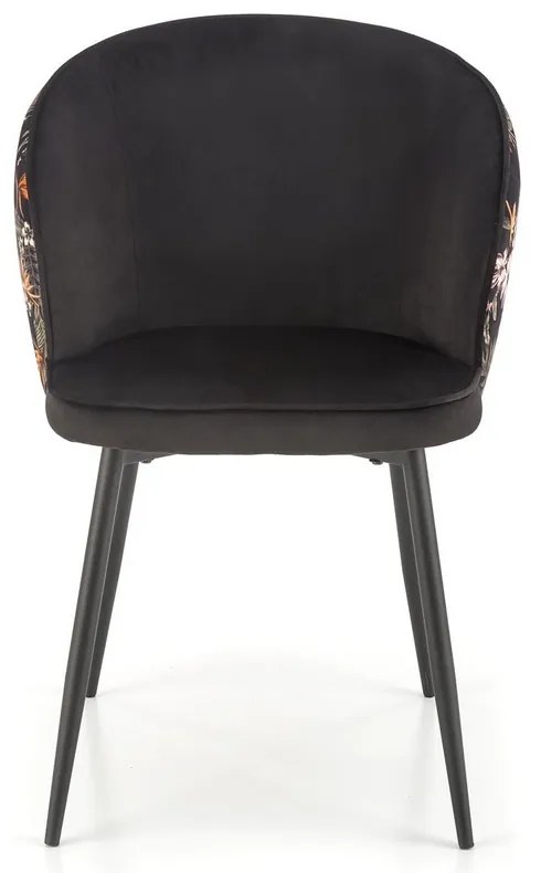 Scaun de bucaterie Nathan, negru