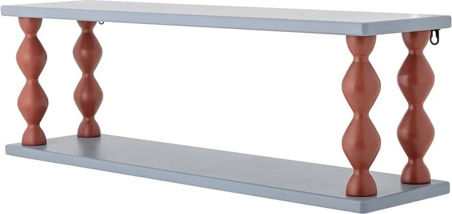 Raft de copii albastru etajat 80 cm Bibiola – Bloomingville Mini