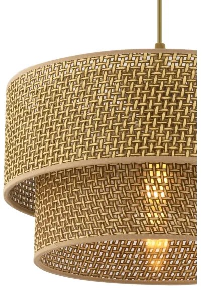 Pendul pe cablu ECHO, 1xE27, 60W, 230V, maro