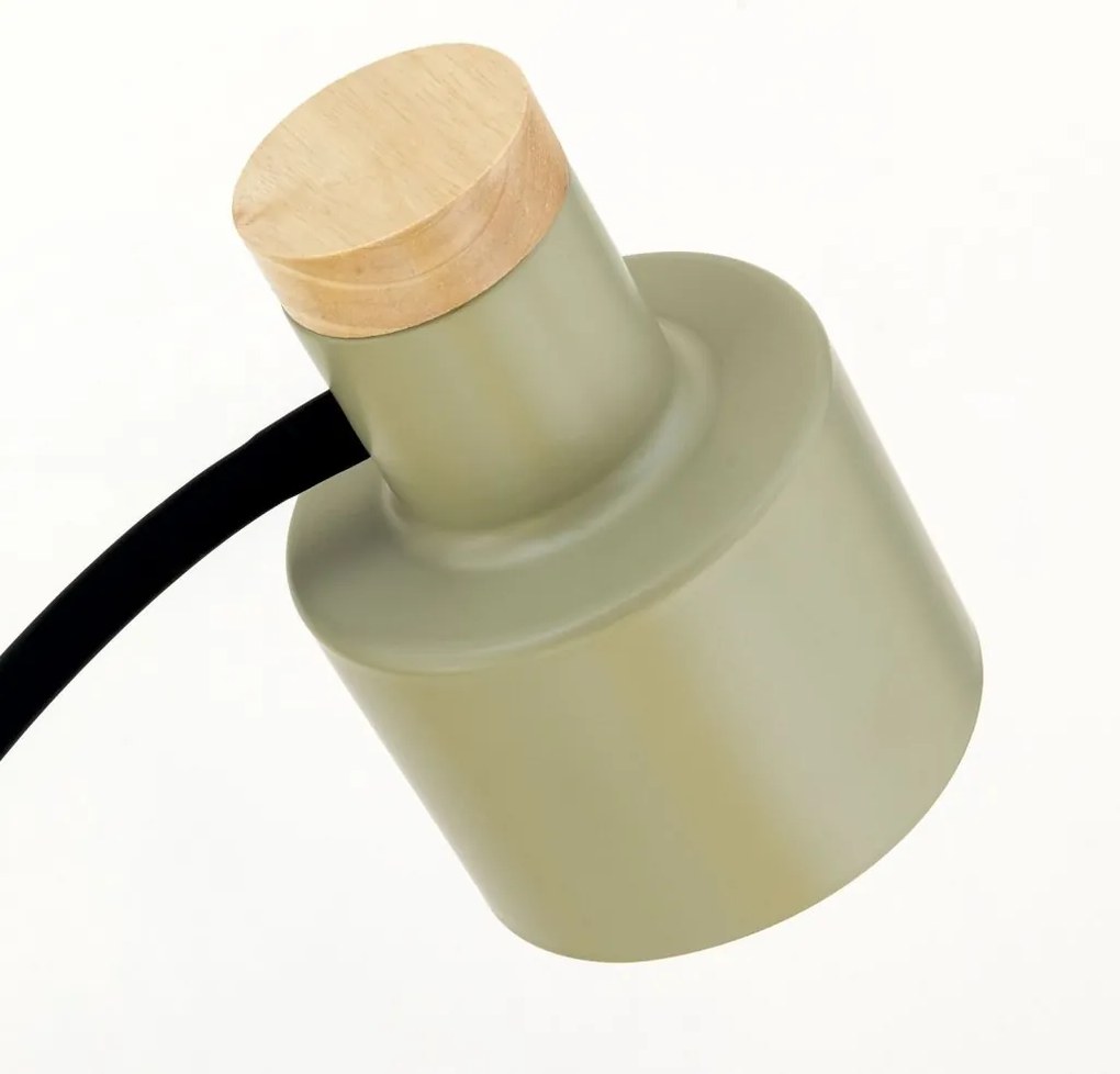 Lampa de podea cu spot directionabil Gili verde deschis