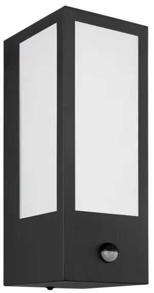 Aplică de exterior cu senzor GUNDULA 1xE27/60W/230V IP44 Globo 31980OS