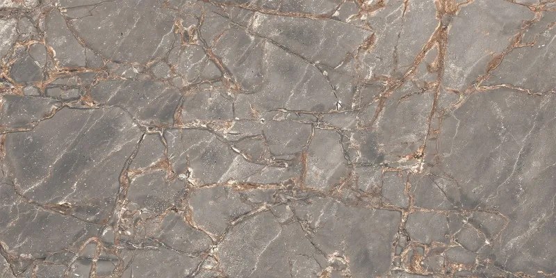Mexen Rubble Gres gri glazurat rectificat G1, placă de podea și perete 120 x 60 cm, carving - TL401-120-060-02