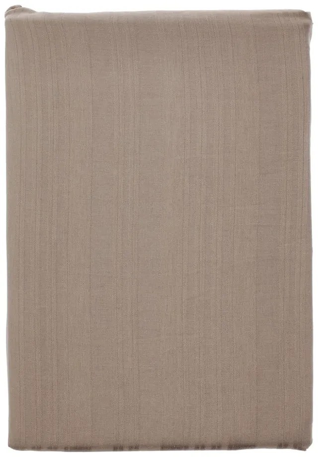 Lenjerie de pat taupe din damasc pentru pat de o persoană 140x200 cm Noble – Södahl