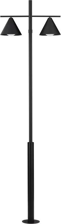 Stalp de exterior IP65 ORIX negru H-220cm