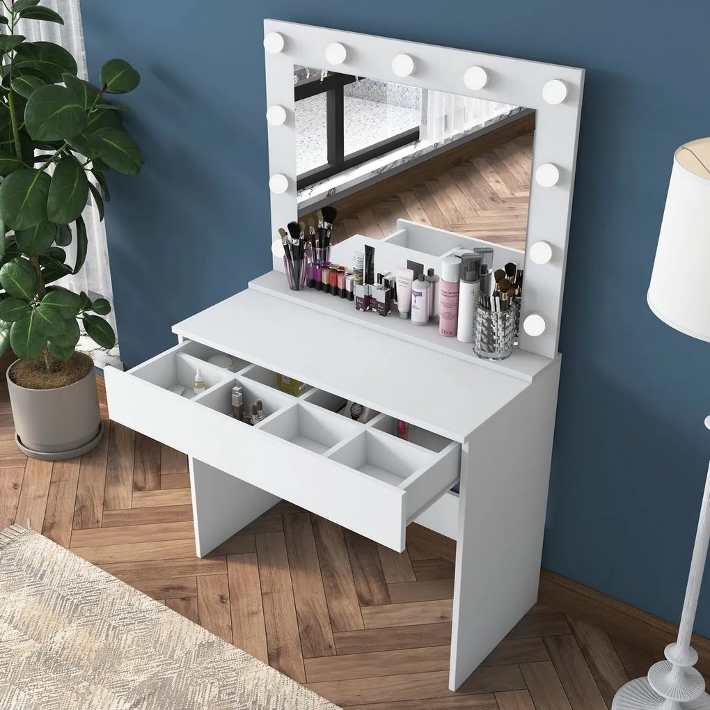 Masă cosmetică Aria White