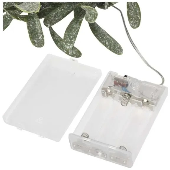 Decorațiune LED de Crăciun, 25 LED, alimentare 3xAA