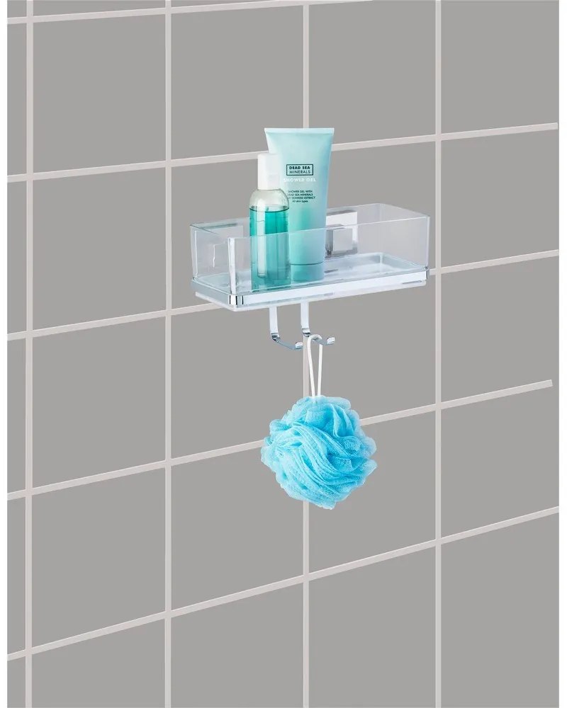 Suport cu 2 cârlige Wenko cu sistem de prindere Vacuum-Loc, până la 33 kg