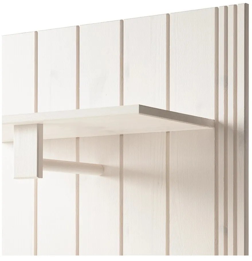 Set pentru hol alb din lemn de pin 60x120x25 cm Anita – Støraa
