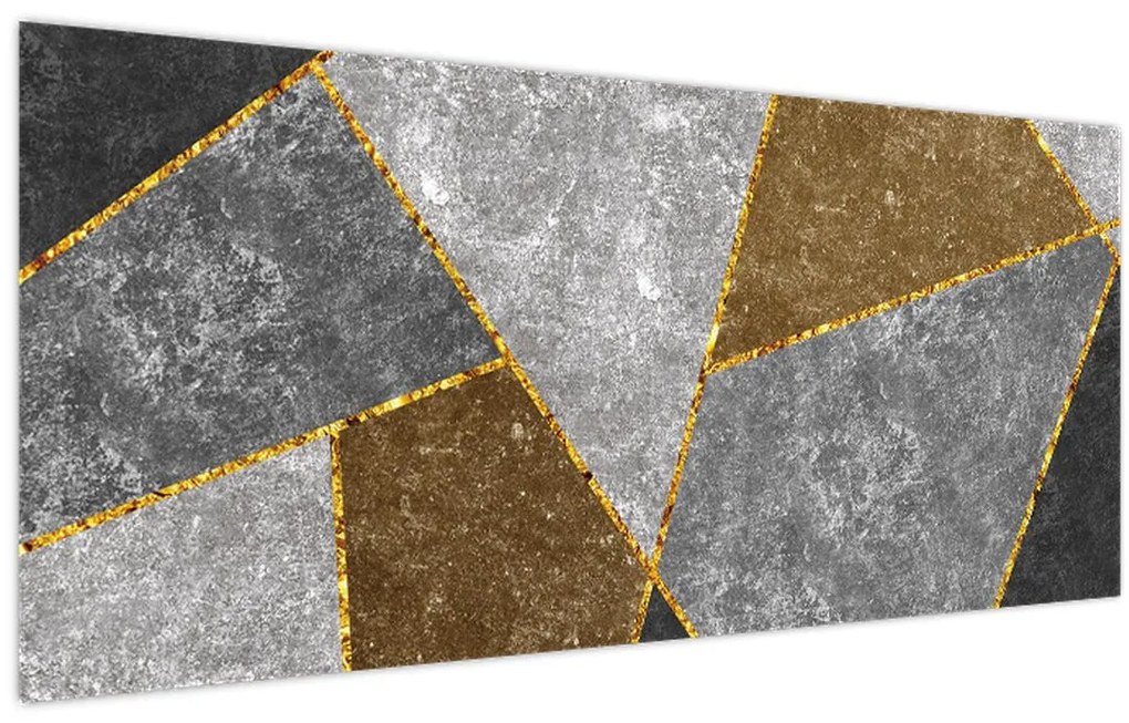 Tablou - Imitarea materialelor (120x50 cm)