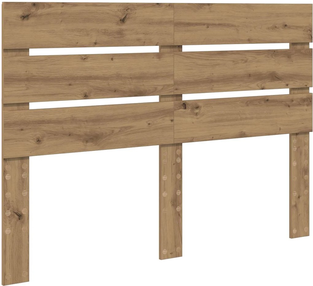 vidaXL Tăblie cap Stejar Artizanal 150 cm Lemn compozit