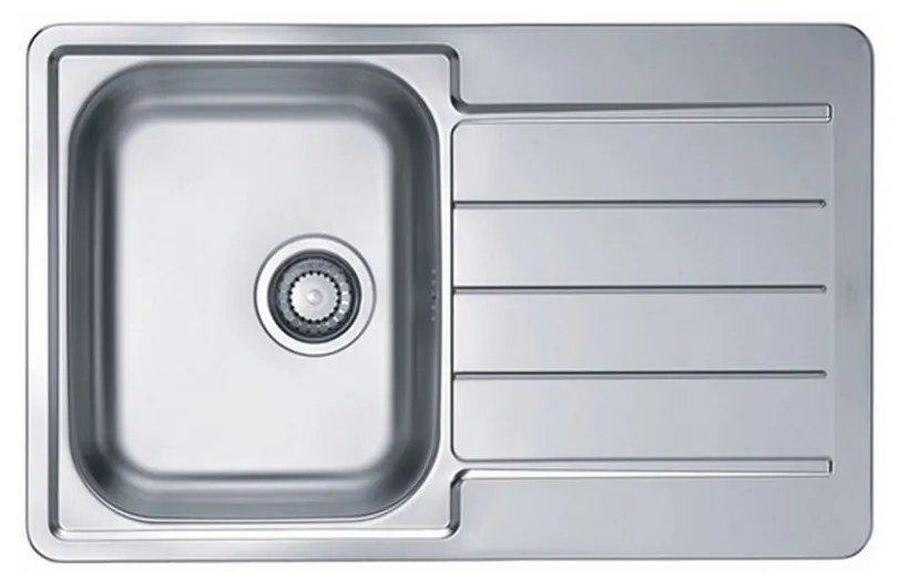 Chiuveta bucatarie inox satin cu picurator, reversibila, Alveus Line 80 SATIN, Reversibil