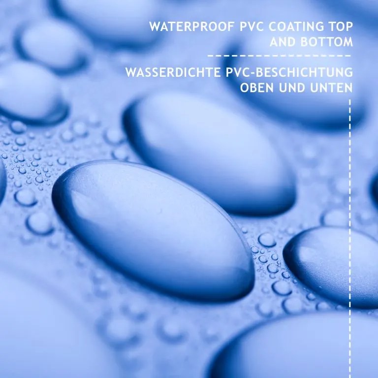 JAGO Prelata 650 g/m², ochiuri de aluminiu, albastru, 3 x 5