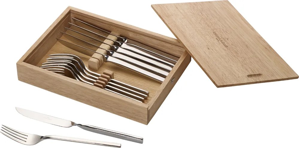 Set pentru steak, 12 buc, colecția NewWave - Villeroy & Boch