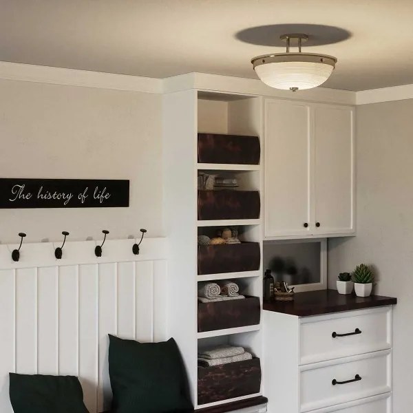 Lustră aplicată Quoizel QZ-MANTLE-SF-IS MANTLE 2xE27/60W/230V crom lucios