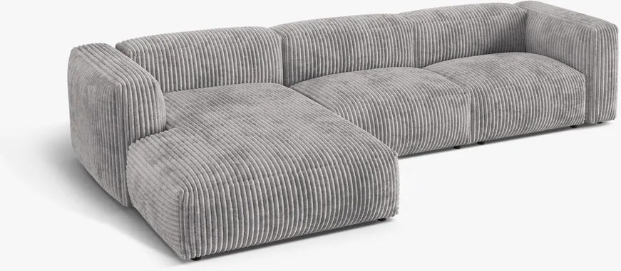 Coltar modular Martina corduroy Tilia L332 cm