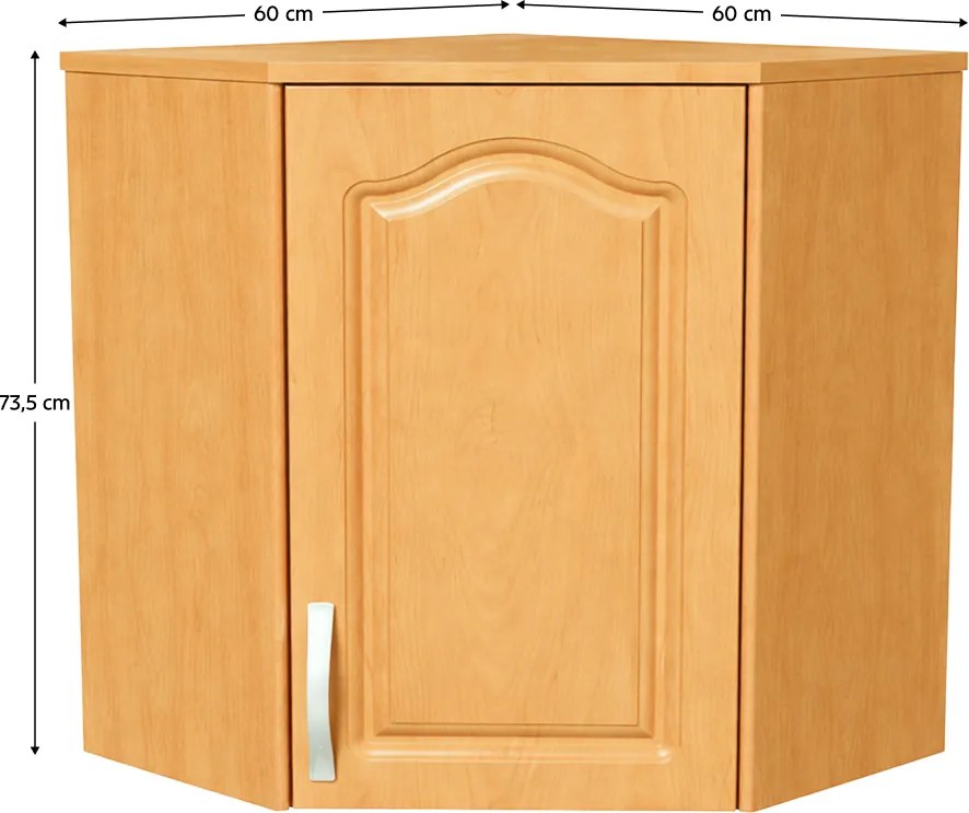 Dulap de sus, arin, de dreapta, LORA MDF NEW KLASIK W60/61