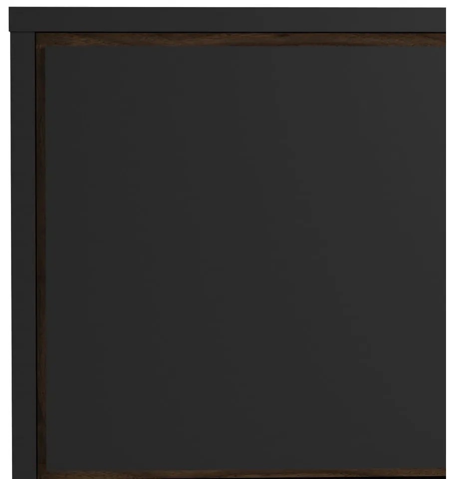 Comodă TV Tvilum Ry, negru-maro