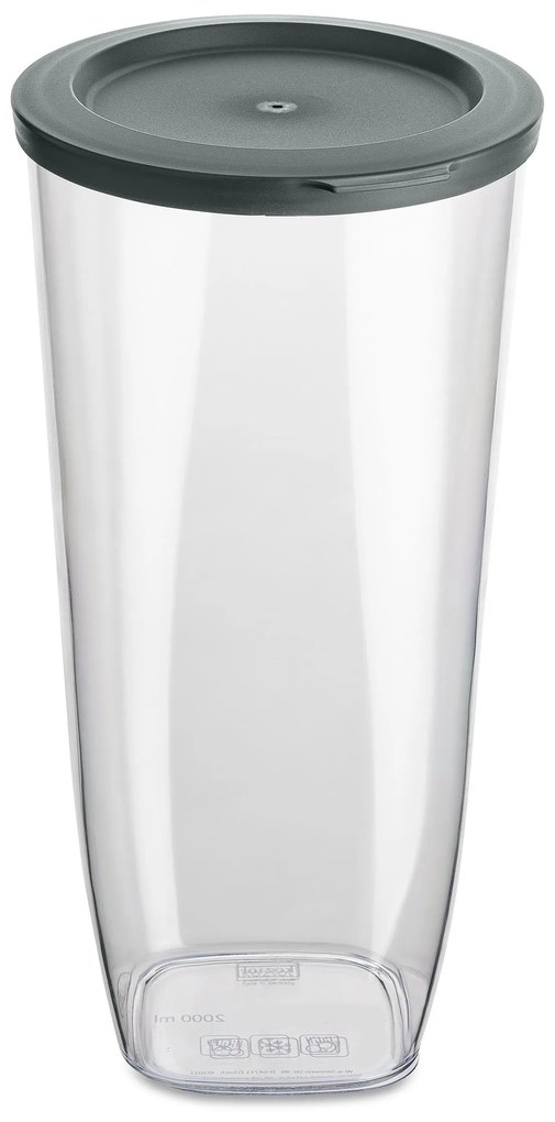 Recipient din plastic CONNECT pentru alimente vrac, ermetic, 2000 ml, KOZIOL