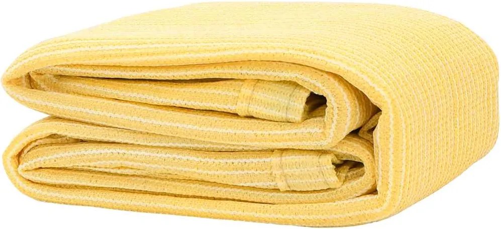 vidaXL Covor pentru cort, bej, 250x200 cm, HDPE