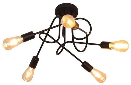 Lustr pentru copii OXFORD 5xE27/15W/230V montat pe tavan