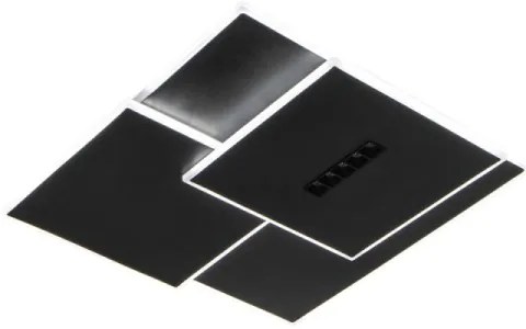Plafonieră LED dimabilă LED/95W/230V 3000-6500K negru + telecomandă