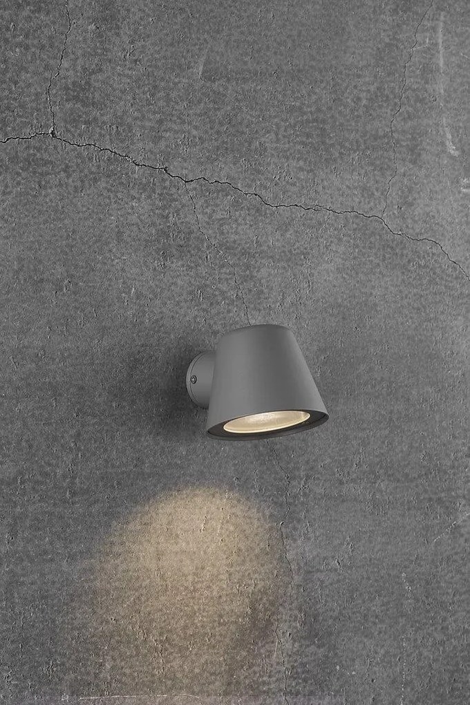 Aplica pentru perete exterior cu protectie IP44 Aleria gri 2019131010 NL
