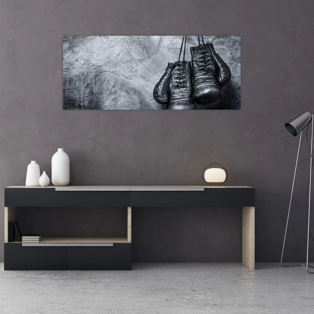 Tablou - Mănuși de box (120x50 cm)