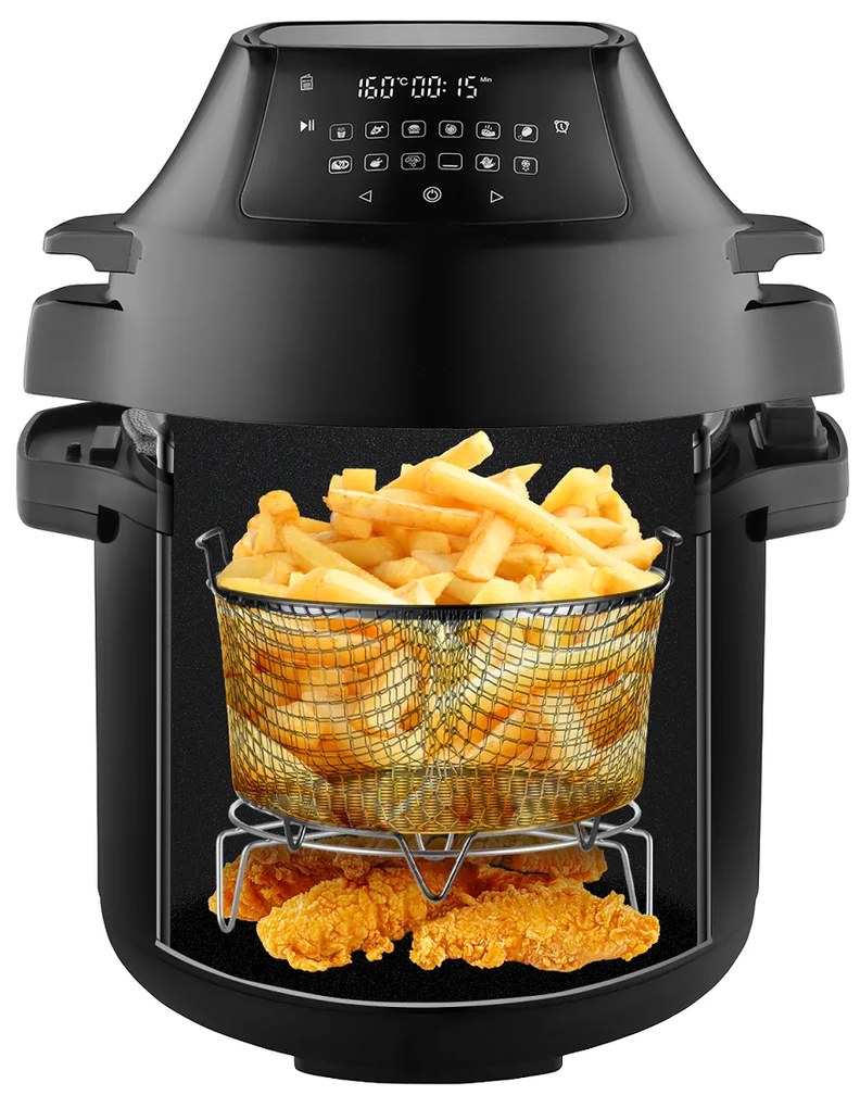Concept CK8000 oală sub presiune multifuncționalăCOOKERY
