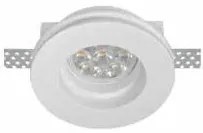 Spot incastrabil tavan Gypsum alb