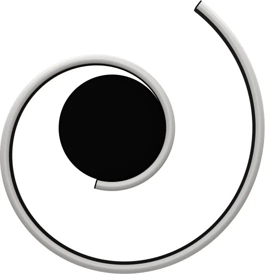 Eglo 901888 - Plafonieră LED RGBW dimabilă ANDABAIA-Z LED/37W/230V neagră