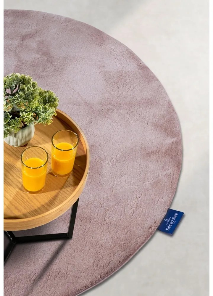 Covor roz prăfuit rotund ø 200 cm Leon – Villeroy&amp;Boch