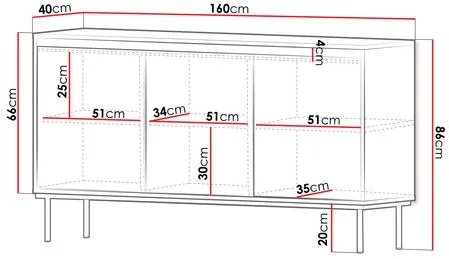 Dulap Gelean 3D (Negru + auriu) . 1105919