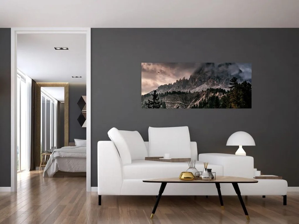 Tablou - Munții stâncoși (120x50 cm)