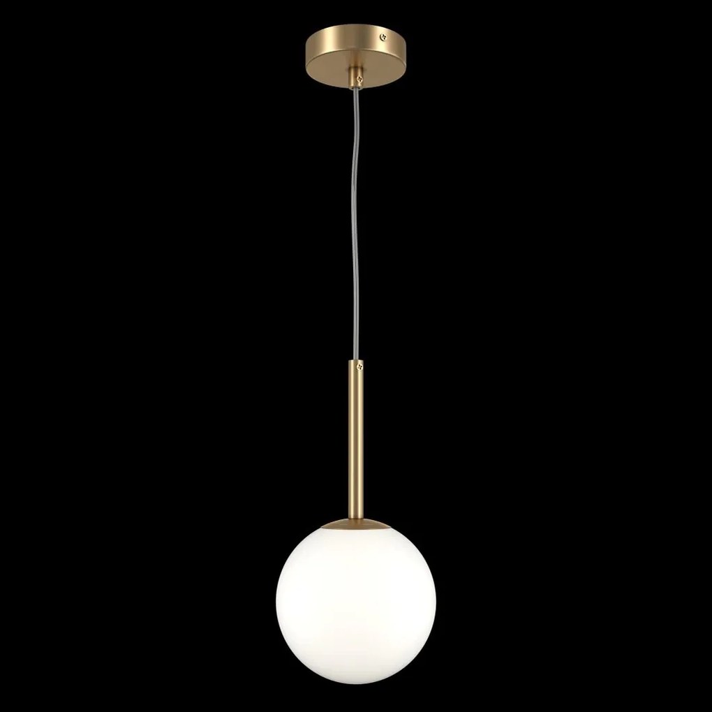 Lustra, Pendul design modern Basic form auriu, diametru 15cm