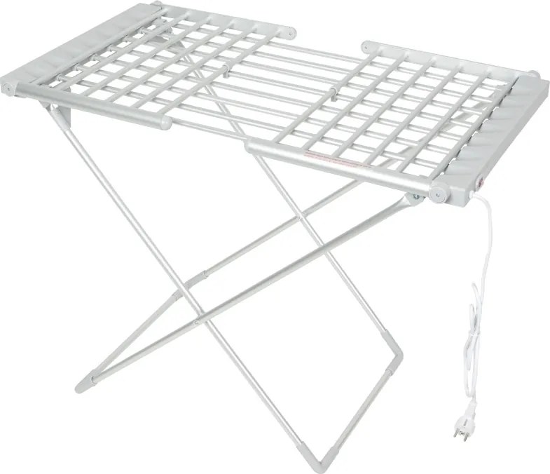 Uscator de rufe electric Zilan ZLN2060, suprafata 12m, inaltime ajustabila, aluminiu inoxidabil, pliabil, 230W
