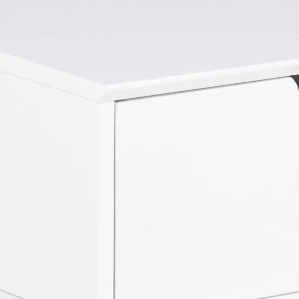 Noptieră CARLY albă