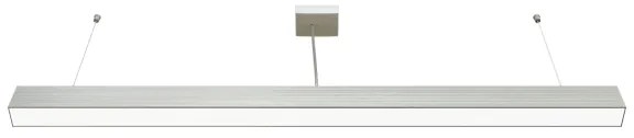 Lustră LED pe cablu LOOK LED/46W/230V 4000K 120 cm argintie APLED
