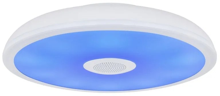 Plafoniera LED RGB cu telecomanda si difuzor RAFFY alba