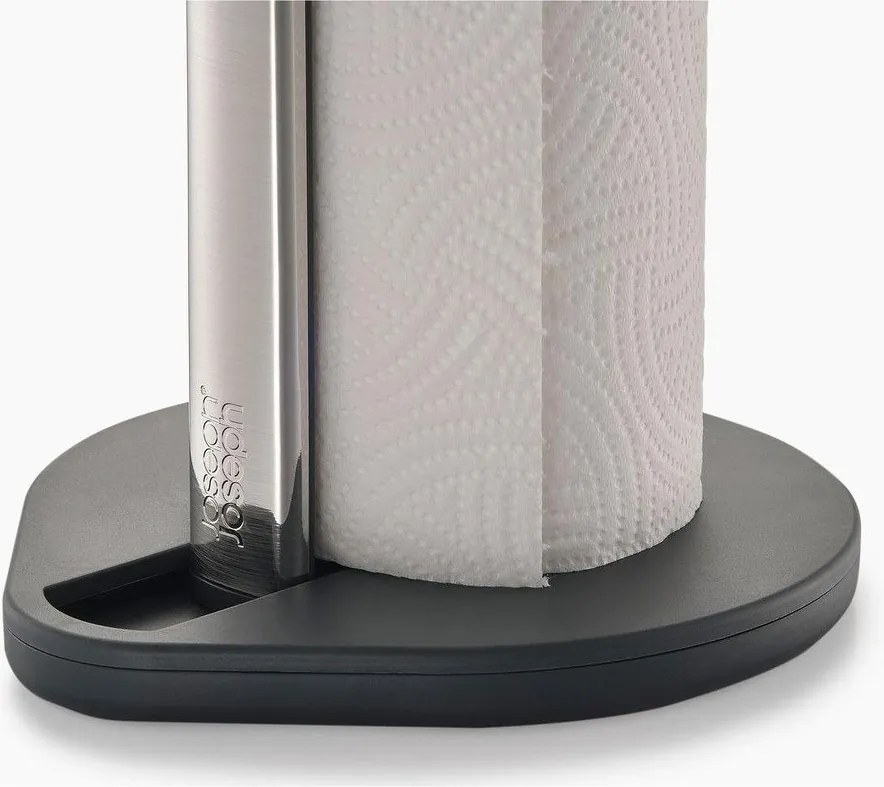 Suport orizontal pentru prosoape de bucătărie din hârtie gri închis din plastic Hold – Joseph Joseph