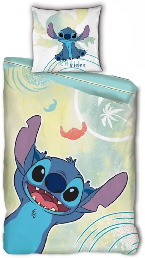 Disney Lilo și Stitch Set de lenjerie de pat Ohana Dreams 140×200cm, 65×65 cm