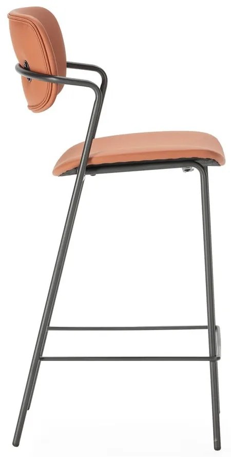 Scaune de bar cărămizii 2 buc. (înălțime șezut 68 cm) Maika – Marckeric