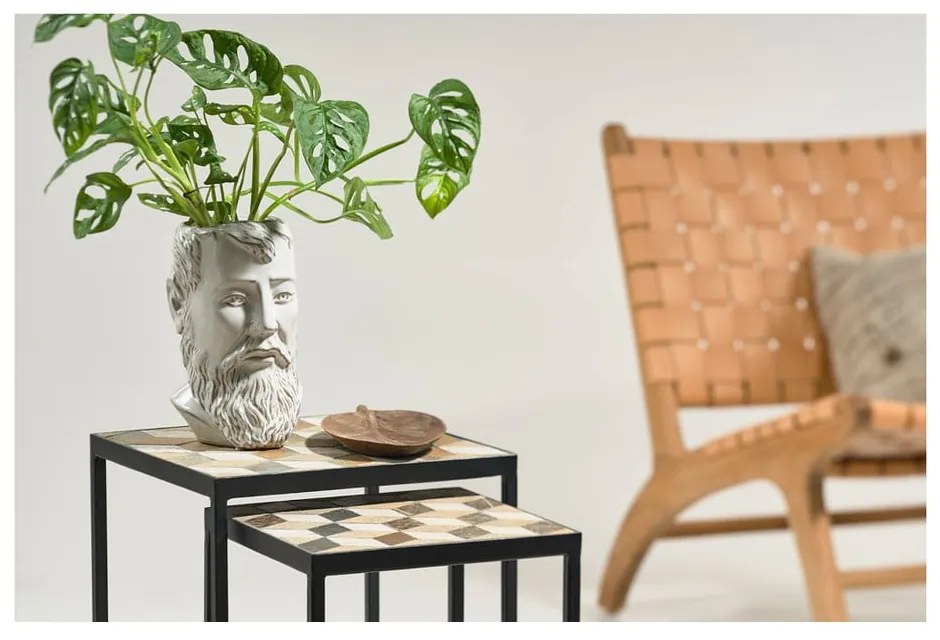 Vază din gresie ceramică Villa Collection Calvi