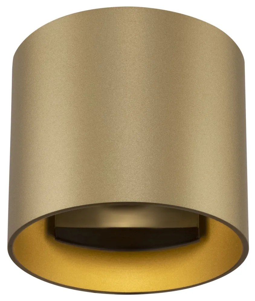 Aplica de perete design tehnic Rond auriu MYC066WL-01MG
